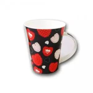 하트형 수제 찻잔 이쁜 물컵 머그컵 세트 2P 커피용 물잔