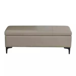 롱스툴 소파베드 대기의자 인조가죽 카페 로비 원목