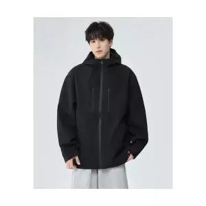 남자 방수 야상 봄가을 바람막이 등산 점퍼 하드케이스 야상사파리 트레이닝 KS3