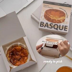 바스크치즈케이크 포장상자 바스크 케이크 미니 3인치 치케 20개 케이스 전용 박스 정사각