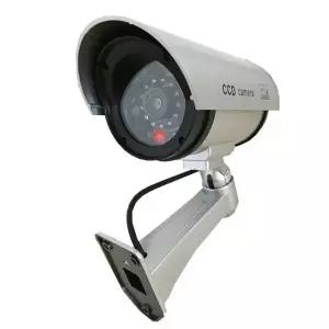 더미 스티커포함 고급원형 - 보안장비 감시카메라 모형CCTV카메라