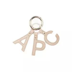 [아페쎄][명품] 아페쎄 26SS 시그니처 로고 레터 키링 크림 PXAWV F63656 AAH