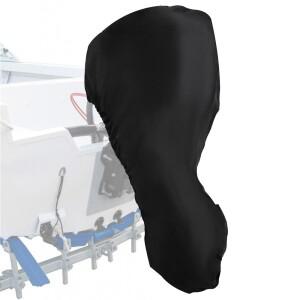 0-350hp 호환 선외 커버 보트 전동 420D 방수 방지 스크래치 헤비 듀티 엔진 UV 검정색