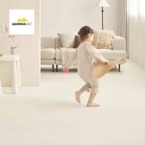 [나르샤매트] 전문시공 계약금 10024T TPU 층간소음 방지매트 100cm 거실 복도 주방 아이방 층간소음매트