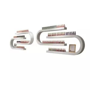 네일 진열장 블랙 선반 수납장 매니큐어 보관함 메이크업