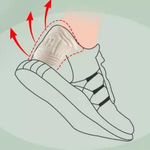 큰신발 발편한 운동화 뒷꿈치 보조 보호 패드 깔짱 kRw8+6Fse