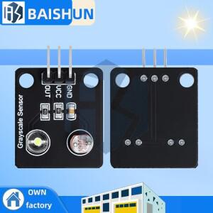 아두이노호환 DIY 키트용 감광성 저항 광 센서  아날로그 그레이 스케일 전자 보드 라인 파인더 추적 모듈