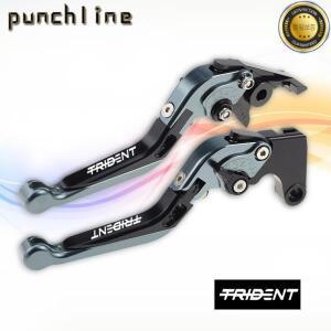 TRIDENT 660 2021-2024 2022 오토바이 CNC 액세서리 접이식 확장형 브레이크 클러치 레버 조절 식 핸들 세