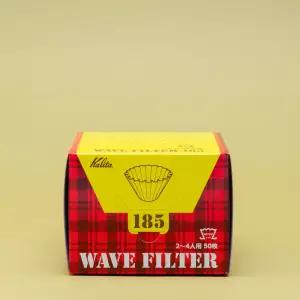 칼리타 KWF-185 웨이브 필터 화이트(50P) 블루보틀