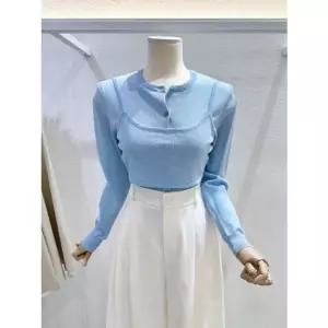 [갤러리아] [LAP]베이직 탑세트 니트가디건 (AR1EX360)