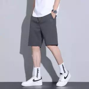 엘럽 팬츠 봄 캐주얼 남사친 반바지 소라이크 하의 트렌드 중바지 5부바지 5부 원템1