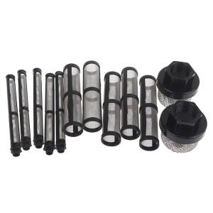 1세트 246384 287032 에어리스 스프레이 필터 스크린 키트 엘리먼트 그라코 390 395 490 495 595 695 교체