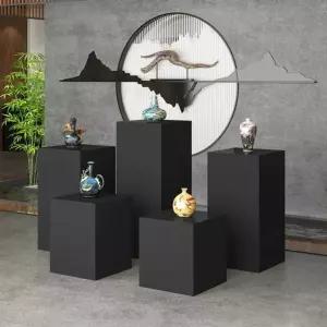 블랙 전시다이 오브제 플랫폼 박스 전시대 스튜디오 소품