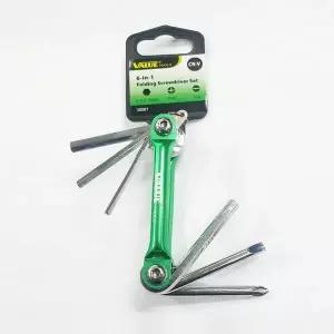 십자 드라이버 렌찌 6in1셋 밸류30001 일자 접이식