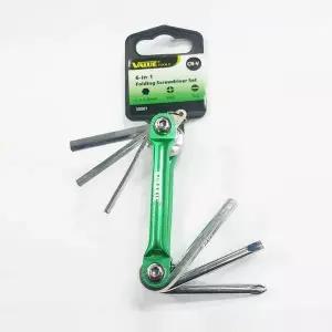 십자 드라이버 렌찌 6in1셋 밸류30001 일자 접이식