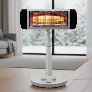 좌우회전 근적외선 전기난로 전기히터 루베크600F 상하각도조절