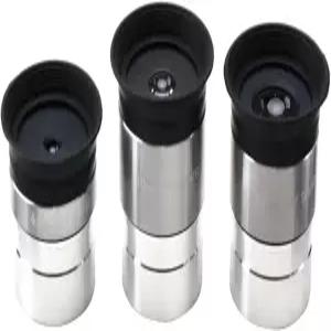 스타부사 멀티 코팅 망원경 접안렌즈 세트 - 1.25인치 소프트 컵으로 업그레이드 [4mm 10mm 20mm]