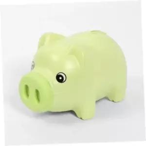 [문구/오피스] 저축용 파스텔 그린 돼지 저금통 통통 디자인 팬시