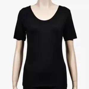 (피엔알)여성 반팔 베이직한 디자인 사계절용 내의 상의 bdD6+9TmF