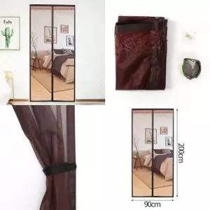 해충방지 문 모기장 90x200 현관 찍찍이 모기장