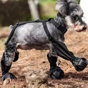 애견동반캠핑 강아지 애견 산책 외출 스트랩 신발 개신발 블랙S