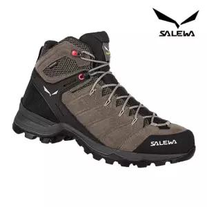 살레와 여성 알파인 메이트 미드 PTX 파워텍스 등산화 브린들/오트밀