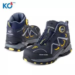 안전용품 KO앤세이프티 KG60 천역가죽 6형 다이얼식 안전화