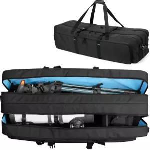 삼듀 망원경 케이스 천체 보관용 이중층 가방 셀레스트론 망원경과 호환되는 40.8인치 패딩 휴대용 보너스