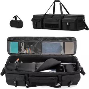 HODRANT 대형 망원경 휴대용 케이스 셀레스트론 망원경과 호환되는 소프트 패드 여행 가방 광학 튜브 및