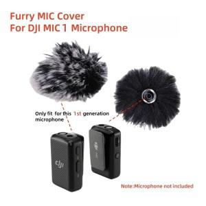 DJI MIC 1 마이크 앞 유리 야외 커버 Lavalier 모피 윈드 머프 1/2/3/4pcs