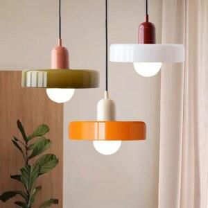 천장 조명 전등 북유럽 카페 테이블 침실 소형멀리스트 바 룸 다이닝 빈티지 유리 분위기