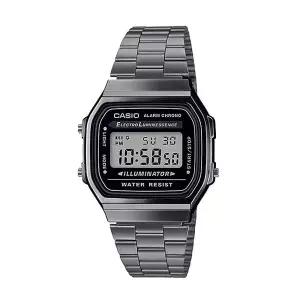 카시오 A168WGG-1A 정품 공용 사각 메탈 디지털 시계