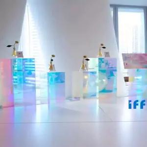 디스플레이박스 진열대 전시다이 미술관 악세사리 스툴 디스플레이 도형 라이트앤