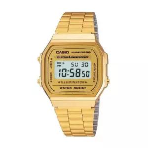 카시오 A168WG-9W 정품 공용 사각 메탈 레트로 시계
