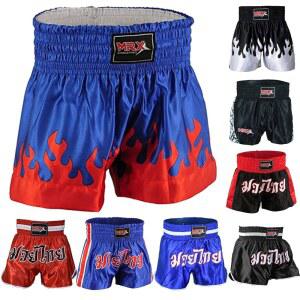 남자 트레이닝용 MRX 복싱 반바지 격투 무에타이 MMA BJJ 쇼트 킥복싱 트렁크 의류