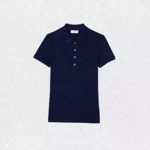매장정품 라코스테 LACOSTE 여성 슬림핏 미니피케 폴로 셔츠 PF5462-56G 166 LSMA 1449353