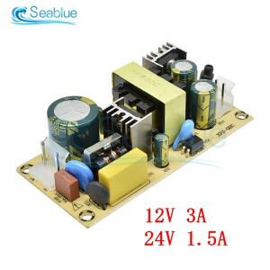 AC-DC 12V 3A 24V 1.5A 36W 스위칭 전원 공급 장치 모듈 AC 100-240V ~ 스텝 다운 보드 교체 수리