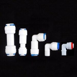 편도 RO 역류 방지 필터 워터 피팅 체크 부품 밸브 커넥터 파이프 스트레이트 호스 엘보