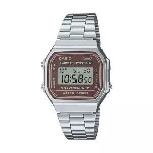 카시오 A168WA-5A 정품 공용 사각 메탈 손목 시계