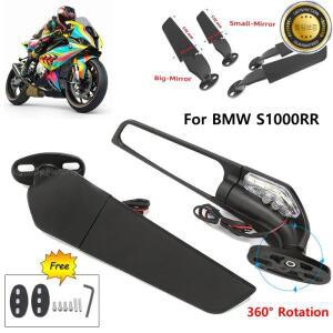 BMW S1000RR S RR 2022 오토바이 미러 수정 된 바람 날개 조정 가능한 회전 모토