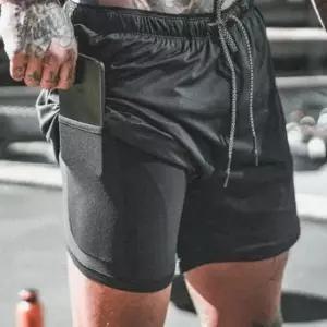 기능성 이너웨어 내장 남성 트레이닝 반바지 스포츠 숏팬츠 헬스 러닝 하의