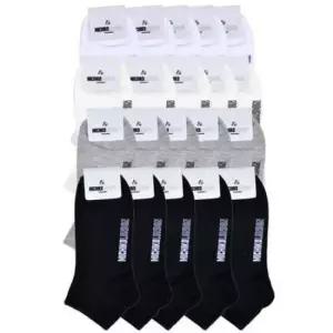 EAS 미치코런던 베이직 무지 신사 바라 단목 양말0018va