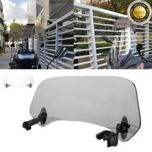 범용 오토바이 수정 윈드스크린 윈드실드 스포일러 공기 디플렉터
