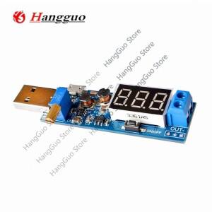 부스트 벅 컨버터 USB 스텝 업/다운 전원 공급 장치 모듈 DC-DC 5V ~ 3.3V/12V 조정 가능 출력 DC 1.2V-24V