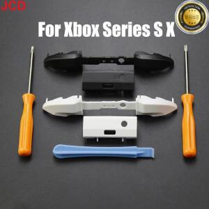 Xbox 시리즈 X S 컨트롤러용 트리거 버튼 미들 홀더 스크루 드라이버 도구 포함 JCD 2 세트 RB LB 범퍼