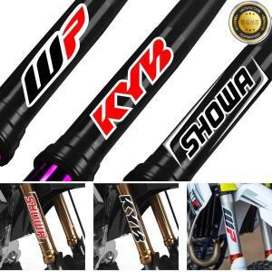 야마하 반사형 모토크로스 오토바이 스티커 포크 KYB WP 서스펜션 쇼와 데칼 KTM용 가와사키용