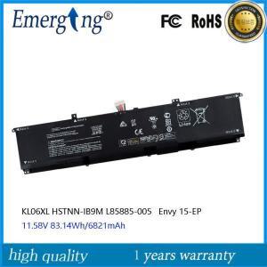 HP Envy용 노트북 배터리 HSTNN-IB9M L85885-005 L85853-1C1 11.58V 83.14Wh KL06XL