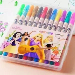 [문구] 어린이 미술용 12색 사인펜 랜덤 컬러 아트 도구 창의력 발달용