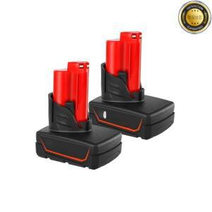 밀워키 12V 48-11-2411 리튬 이온 배터리 박스 하우징 6Ah 스티커 용 새 6X18650 플라스틱 케이스 PCB 회로