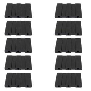 ZYAMY 10PCS 블랙 다트 케이스 홀더 팁 삽입 보호대 휴대용 바늘 플라스틱 인서트 박스 가정용 야외용